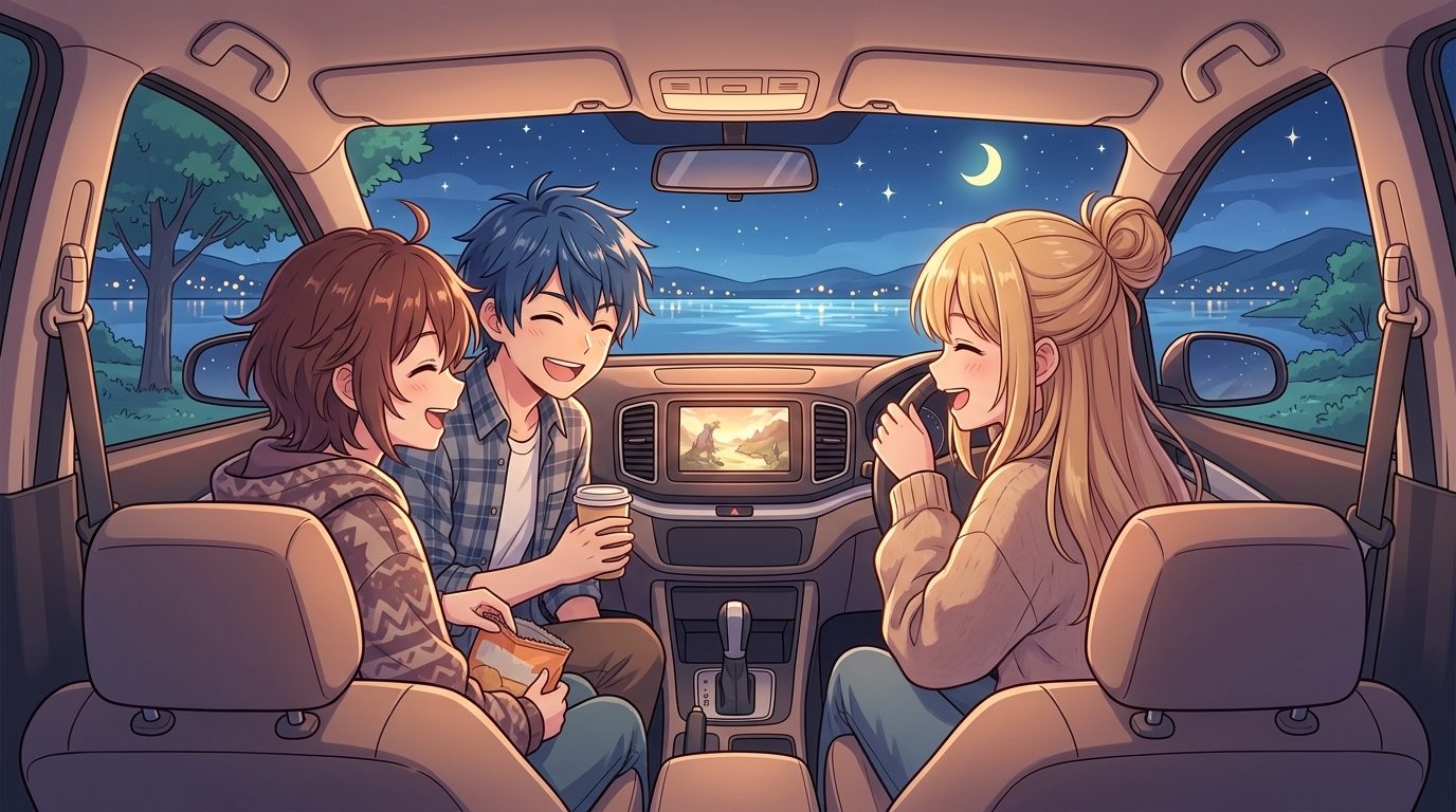 車でNetflixを見る方法